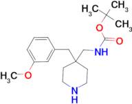 tert-Butyl [4-(3-methoxybenzyl)piperidin-4-yl]methylcarbamate