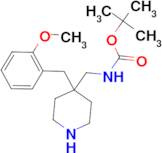 tert-Butyl [4-(2-methoxybenzyl)piperidin-4-yl]methylcarbamate