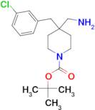 tert-Butyl 4-(aminomethyl)-4-(3-chlorobenzyl)piperidine-1-carboxylate