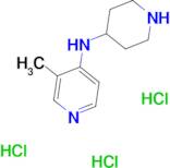 3-Methyl-N-(piperidin-4-yl)pyridin-4-amine trihydrochloride