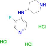 3-Fluoro-N-(piperidin-4-yl)pyridin-4-amine trihydrochloride