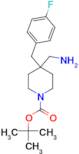 tert-Butyl 4-(aminomethyl)-4-(4-fluorobenzyl)piperidine-1-carboxylate