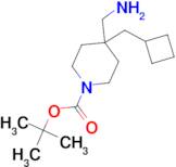 tert-Butyl 4-(aminomethyl)-4-(cyclobutylmethyl)piperidine-1-carboxylate