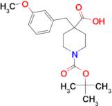 1-(tert-Butoxycarbonyl)-4-(3-methoxybenzyl)piperidine-4-carboxylic acid