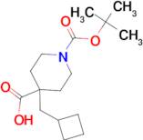 1-(tert-Butoxycarbonyl)-4-(cyclobutylmethyl)piperidine-4-carboxylic acid