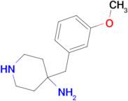 4-(3-Methoxybenzyl)piperidin-4-amine