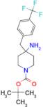 tert-Butyl 4-amino-4-[4-(trifluoromethyl)benzyl]piperidine-1-carboxylate