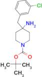 tert-Butyl 4-amino-4-(3-chlorobenzyl)piperidine-1-carboxylate