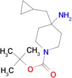 tert-Butyl 4-amino-4-(cyclopropylmethyl)piperidine-1-carboxylate