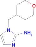 1-[(Tetrahydro-2H-pyran-4-yl)methyl]-1H-imidazol-2-amine