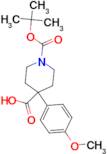 1-(tert-Butoxycarbonyl)-4-(4-methoxyphenyl)piperidine-4-carboxylic acid