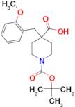 1-(tert-Butoxycarbonyl)-4-(2-methoxybenzyl)piperidine-4-carboxylic acid