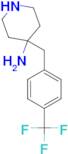 4-[4-(Trifluoromethyl)benzyl]piperidin-4-amine