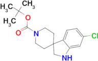 tert-Butyl 6-chloro-1,2-dihydrospiro[indole-3,4'-piperidine]-1'-carboxylate