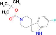 tert-Butyl 6-fluoro-1,2-dihydrospiro[indole-3,4'-piperidine]-1'-carboxylate