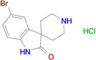 5-Bromo-1,2-dihydrospiro[indole-3,4'-piperidine]-2-one hydrochloride