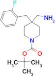 tert-Butyl 4-(aminomethyl)-4-(2-fluorobenzyl)piperidine-1-carboxylate