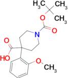 1-(tert-Butoxycarbonyl)-4-(2-methoxyphenyl)piperidine-4-carboxylic acid