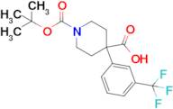 1-(tert-Butoxycarbonyl)-4-[3-(trifluoromethyl)phenyl]piperidine-4-carboxylic aci