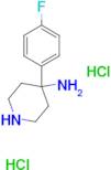 4-(4-Fluorophenyl)piperidin-4-amine dihydrochloride