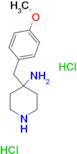 4-(4-Methoxybenzyl)piperidin-4-amine dihydrochloride