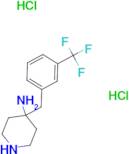 4-[3-(Trifluoromethyl)benzyl]piperidin-4-amine dihydrochloride