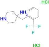 4-[2-(Trifluoromethyl)benzyl]piperidin-4-amine dihydrochloride