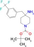 tert-Butyl 4-amino-4-[3-(trifluoromethyl)benzyl]piperidine-1-carboxylate