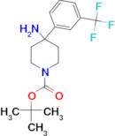 tert-Butyl 4-amino-4-[3-(trifluoromethyl)phenyl]piperidine-1-carboxylate