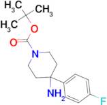 tert-Butyl 4-amino-4-(4-fluorophenyl)piperidine-1-carboxylate