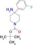 tert-Butyl 4-amino-4-(3-fluorophenyl)piperidine-1-carboxylate