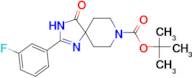 tert-Butyl2-(3-fluorophenyl)-4-oxo-1,3,8-triazaspiro[4.5]dec-1-ene-8-carboxylate