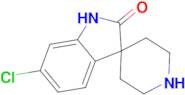 6-Chloro-1,2-dihydrospiro[indole-3,4'-piperidine]-2-one