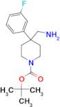 tert-Butyl 4-(aminomethyl)-4-(3-fluorophenyl)piperidine-1-carboxylate