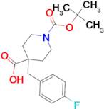 1-(tert-Butoxycarbonyl)-4-(4-fluorobenzyl)piperidine-4-carboxylic acid