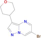 6-Bromo-3-(tetrahydro-2H-pyran-4-yl)pyrazolo[1,5-a]pyrimidine