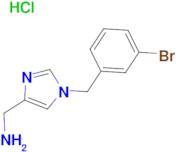 [1-(3-Bromobenzyl)-1H-imidazol-4-yl]methanamine hydrochloride