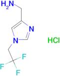 [1-(2,2,2-Trifluoroethyl)-1H-imidazol-4-yl]methanamine hydrochloride