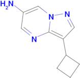 3-Cyclobutylpyrazolo[1,5-a]pyrimidin-6-amine