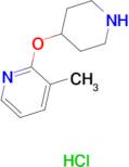 3-Methyl-2-(piperidin-4-yloxy)pyridine hydrochloride