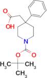 2-[1-(tert-Butoxycarbonyl)-4-phenylpiperidin-4-yl]acetic acid