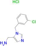 [1-(3-Chlorobenzyl)-1H-imidazol-5-yl]methanamine hydrochloride