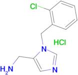 [1-(2-Chlorobenzyl)-1H-imidazol-5-yl]methanamine hydrochloride