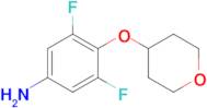 3,5-Difluoro-4-(tetrahydro-2H-pyran-4-yloxy)aniline