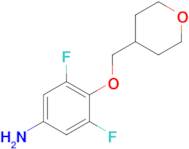 3,5-Difluoro-4-[(tetrahydro-2H-pyran-4-yl)methoxy]aniline