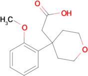 2-[4-(2-Methoxyphenyl)-tetrahydro-2H-pyran-4-yl]acetic acid