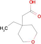 2-(4-Ethyl-tetrahydro-2H-pyran-4-yl)acetic acid
