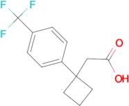 2-{1-[4-Ttrifluoromethyl)phenyl]cyclobutyl}acetic acid