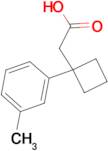 2-(1-m-Tolylcyclobutyl)acetic acid