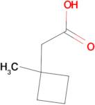 2-(1-Methylcyclobutyl)acetic acid